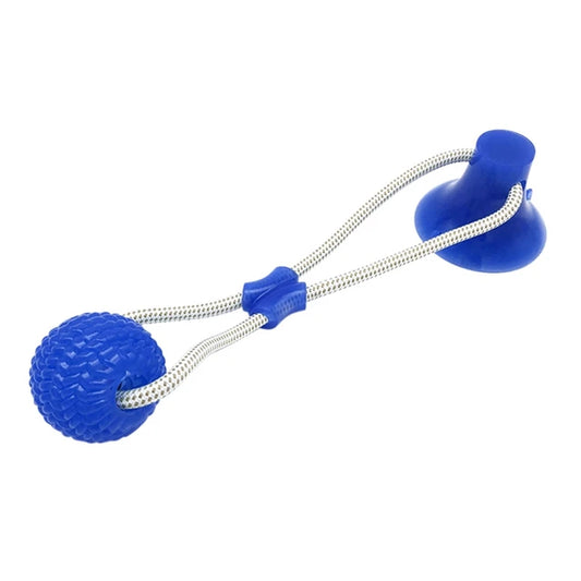 Suction Cup Interactive Dog Toy Ball — Solo Play for High-Energy Dogs
