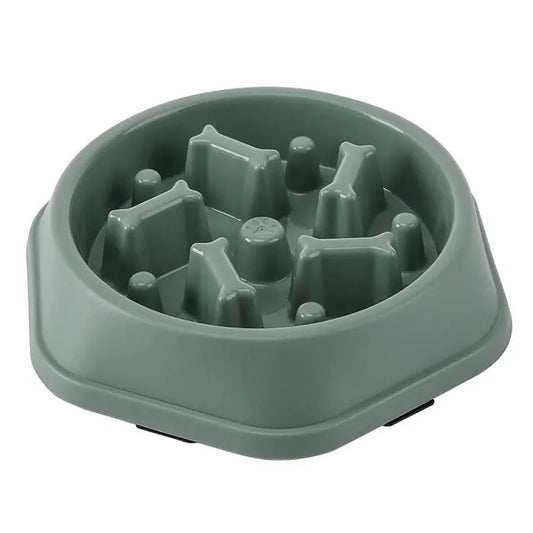Slow Feeder Dog Bowl — Maze Design Anti-Bloat Pet Food Bowl